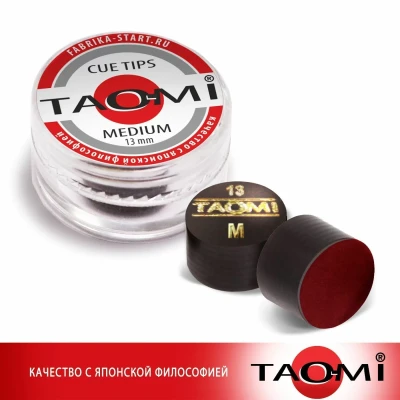 Наклейка для кия TAO-MI 13мм, Medium с фиброй NG