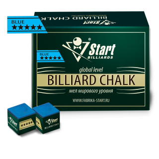 Мел Startbilliards 5 звезд синий (1шт)